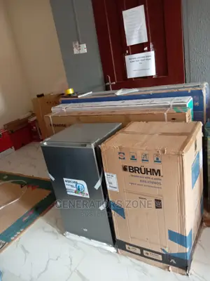 Fast Cooling Bruhm Table Top Fridge-BRS-93mmds-Silver