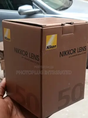 Nikon Lens 50mm F/1.8 G. Nikkor AF-S 50mm
