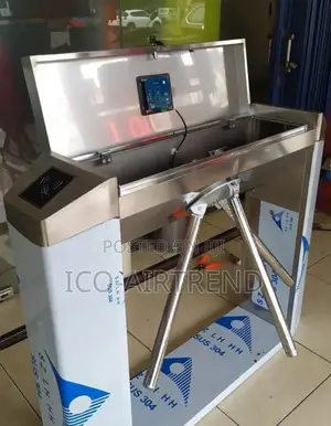 Entrance And Exit Tripod Turnstile Pedestal Gate Barrier