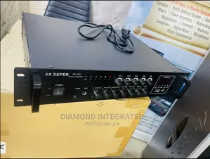 2500 Watts 5 Zone Bluetooth Amplifier