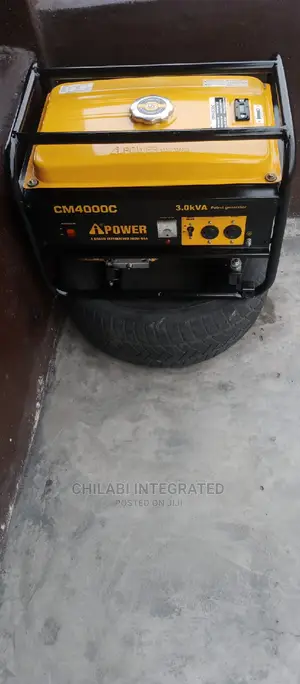 1 Month Old, ALMOST NEW 3KVA IPOWER CM4000C Copper Generator