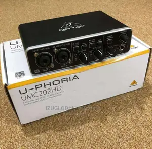 Behringer U-Phoria Umc202hd Usb 2.0 Audio Interface Soundc