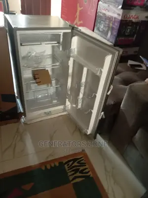 (Silver)-BRS-93mmds Brand New Bruhm Fridge With Key Lock