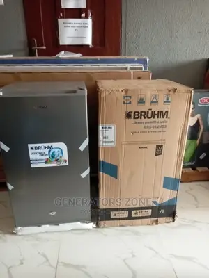 Portable Bruhm Refrigerator BRS-93MMDS/Brand New-Silver