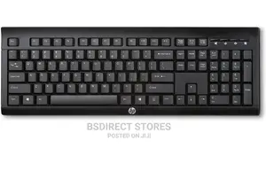 HP Black USB Wireless Keyboard (UK Keyboard Layout)