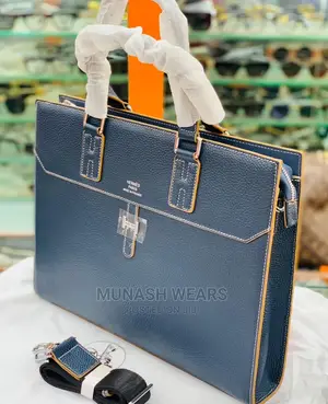Luxury Hermes Leather Bag