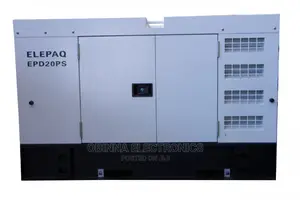 Brand New Constant Elepaq 20kva Soundproff Generator/Copper