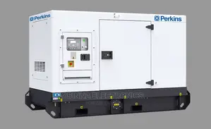 Brand New Perkins 45kva Soundproof Lister Generator/White