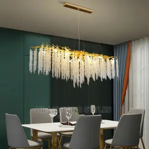 Nordic Crystal Tassel Chandelier Luxury Ceiling Chandelier