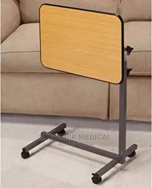 Quality Bedside Table Hospital Food Tray Rolling Laptop Desk