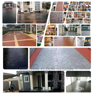 Mostly Cure Brickwork Stamps Floor