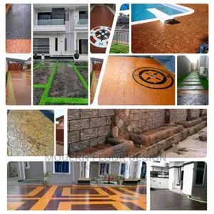 Key Stone Modern Stamps Floor