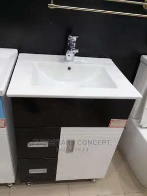 Black Cabinet Wash Hand Basin