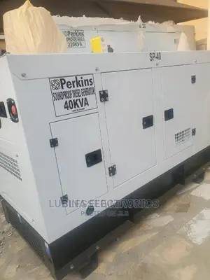 Brand New Perkins 40kva Sound Proof Lister Generator/Copper/