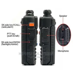 Baofeng Dual Band Two Way Radio - UV-5R - Black