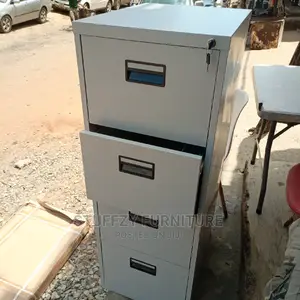 Stuffzy 4 Drawers Metal Filling Cabinet