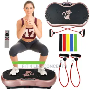 Power Massager Vabration Platform Plate Workout Slimming Bod
