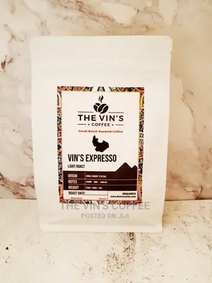 The Vin's Coffee Light Roasted Coffee Bean Ground