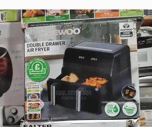 Daewoo XL 8L Digital Double Drawer Air Fryer