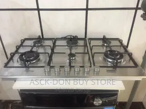 Phiima Thick Top 6burner Built-in Gas Cooker, 2years Warrty