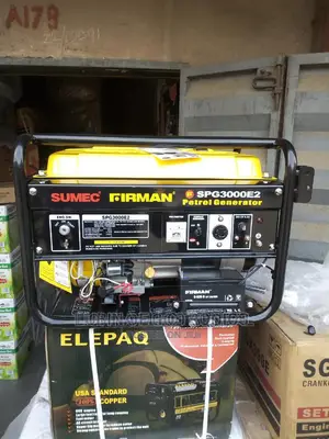 Brand New Sumec Firman(Spg3000e2)3.5kva Generator(Key Start)