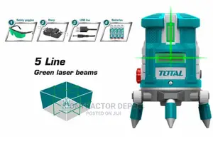Total Self-Leveling Line Laser Green Laser Beams (Tll305205)