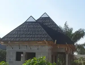 Black Shingle Stone Coated Roof
