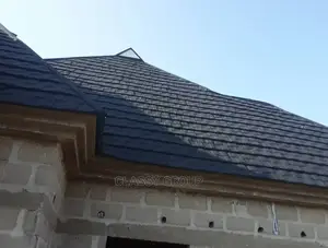 Black Shingle Stone Coated Roof