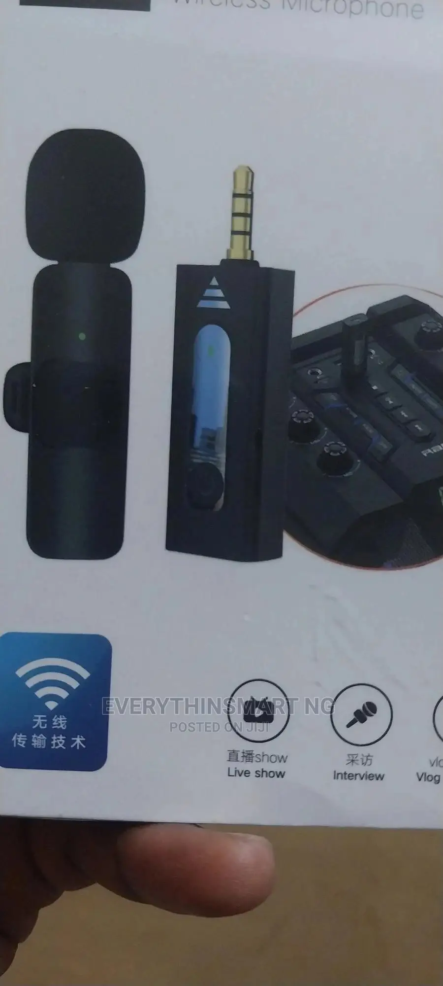Wireless Lapel Mic for Android/Laptops