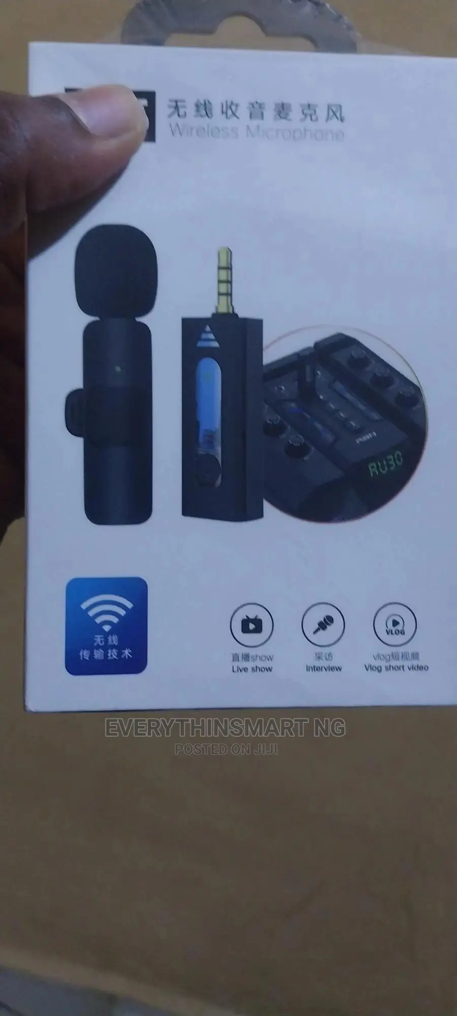 Wireless Lapel Mic for Android/Laptops
