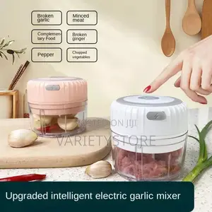 250ml Usb Electric Garlic Masher Vegetabl Chili Meat Grinder