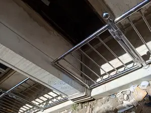 Pure Stainless Handrail Door