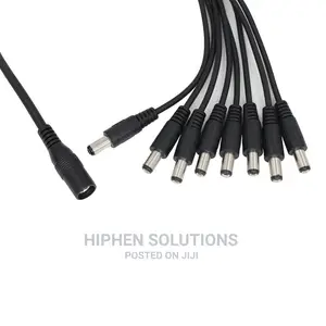 DC Power Y Splitter Cable For CCTV