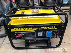 Brand New Sumec Firman(Spg2500)2.5kva Generator/Coper Coil