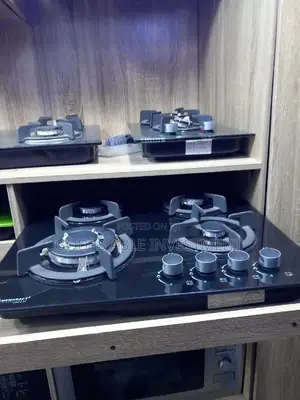 Kitchencraft Black 4 Burner Gas Cooker