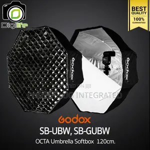 Godox Softbox 120cm With Grid. Godox Umb Octagonal Softbox