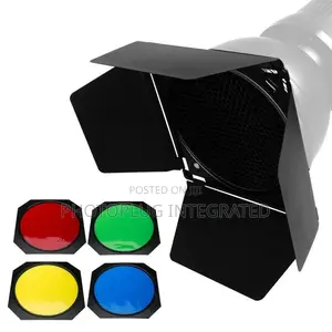 Flash Bandoor Kit With Grid and Colour Filters