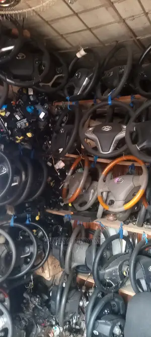 Steering Wheel and Car Keys