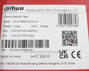 Dahua Cat6 Cable