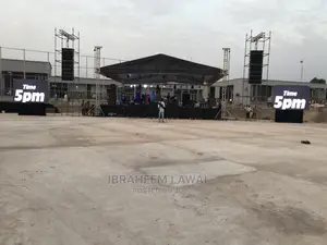 Concert Stage Setup