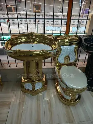 Gold Luxury Water Closet