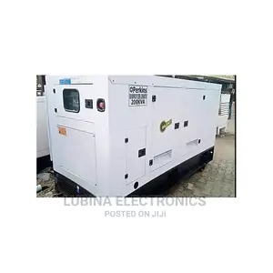 Brand New Perkins 200kva Soundproof Silent Lister Generator