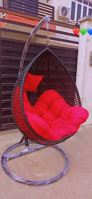 Quality Indoor/Outdoor Rattan Made Hanging Swing Chair.