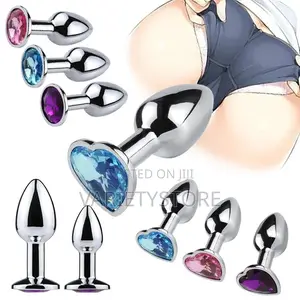 Stainless Steel Smooth Touch Anal Plug Butt Plug Sex Toys