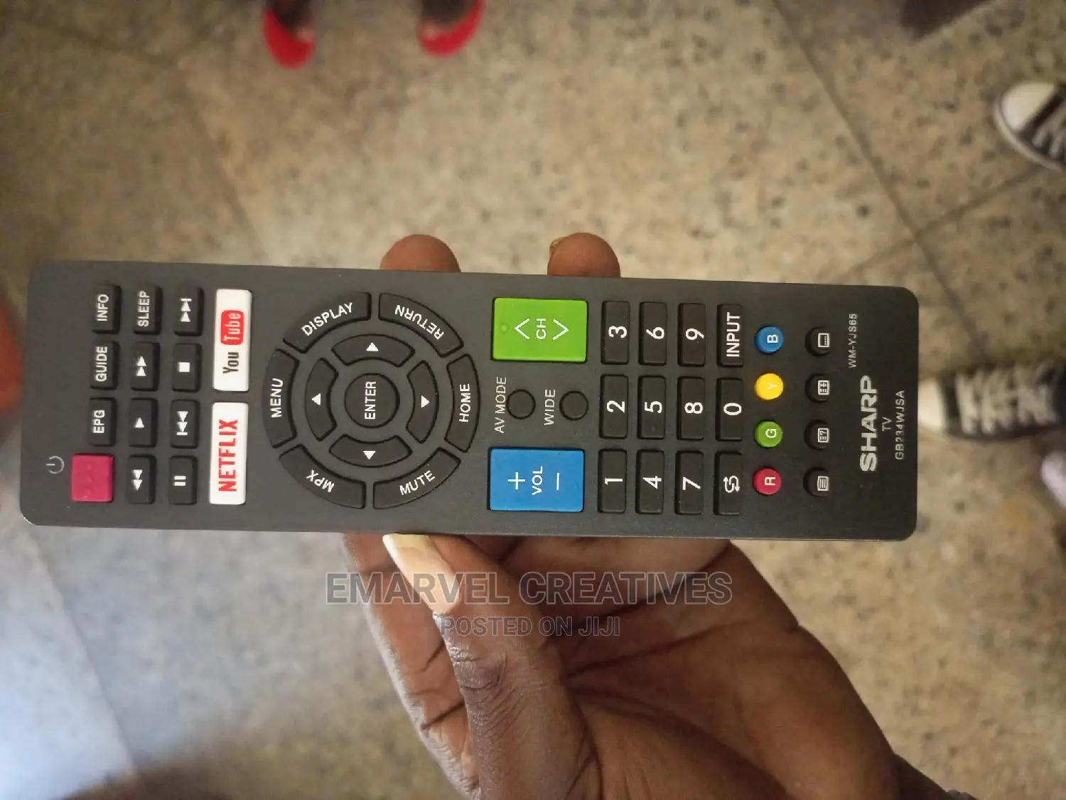 Sharp Smart Tv Remote