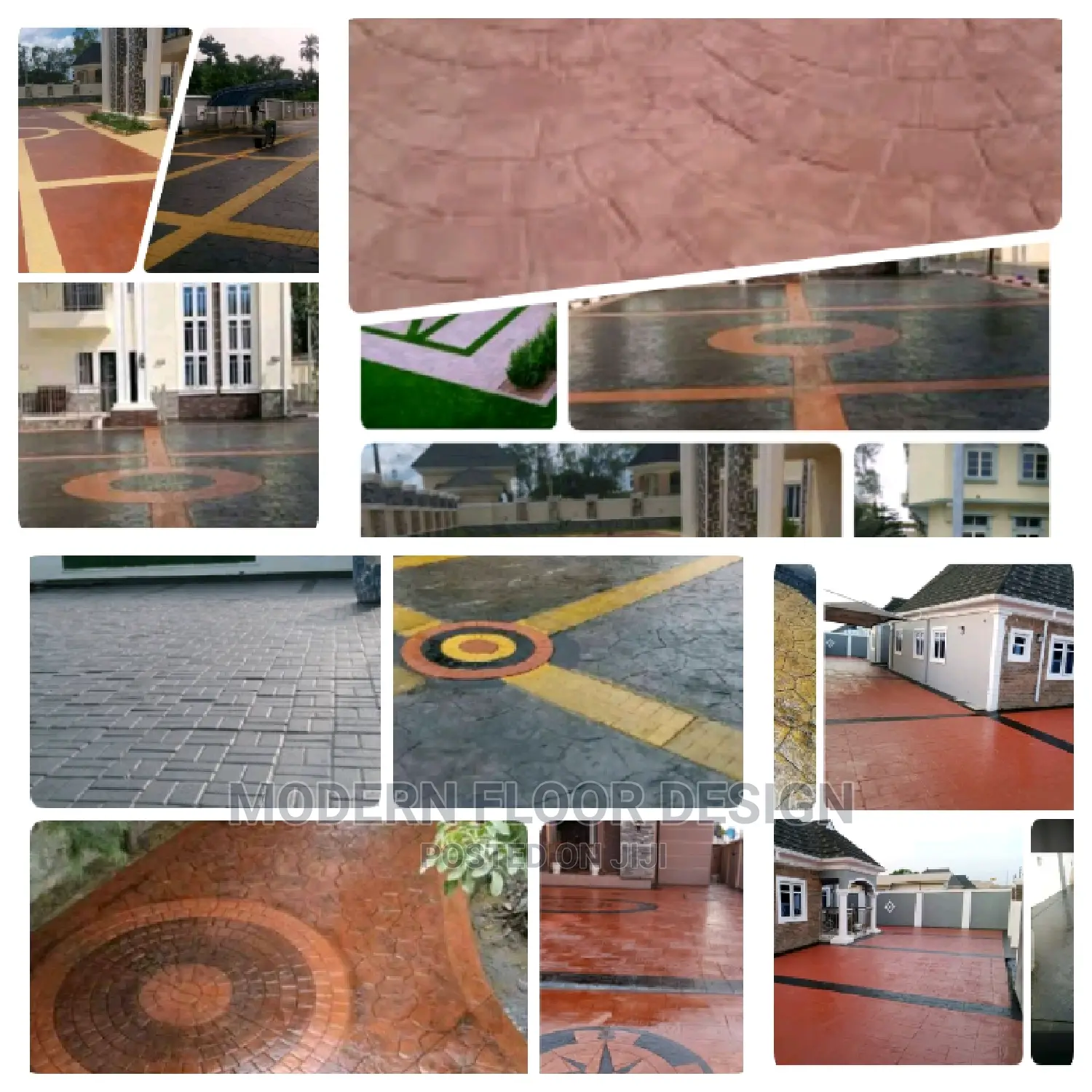 Your Pattern Modern Stamps Floor