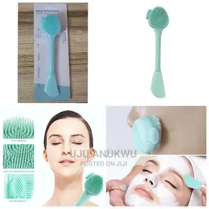 Double Head Exfoliating Face Brush Massager