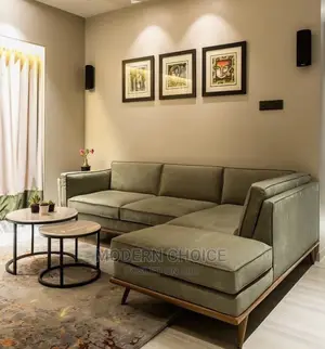 L-Shaped Sofa Up for Grab