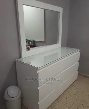 Chest of Drawers Plus Dressing Mirror