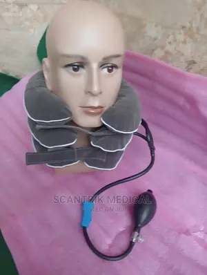 Portable Inflatable Cervical Neck Collar Traction Pillow
